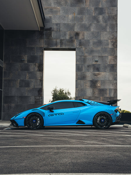 Renting the Blue Huracán STO was my first time ever getting behind the wheel of a real supercar